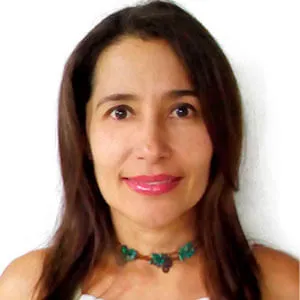 Retrato de Astrid Arroyave, CEO de Grabolaser